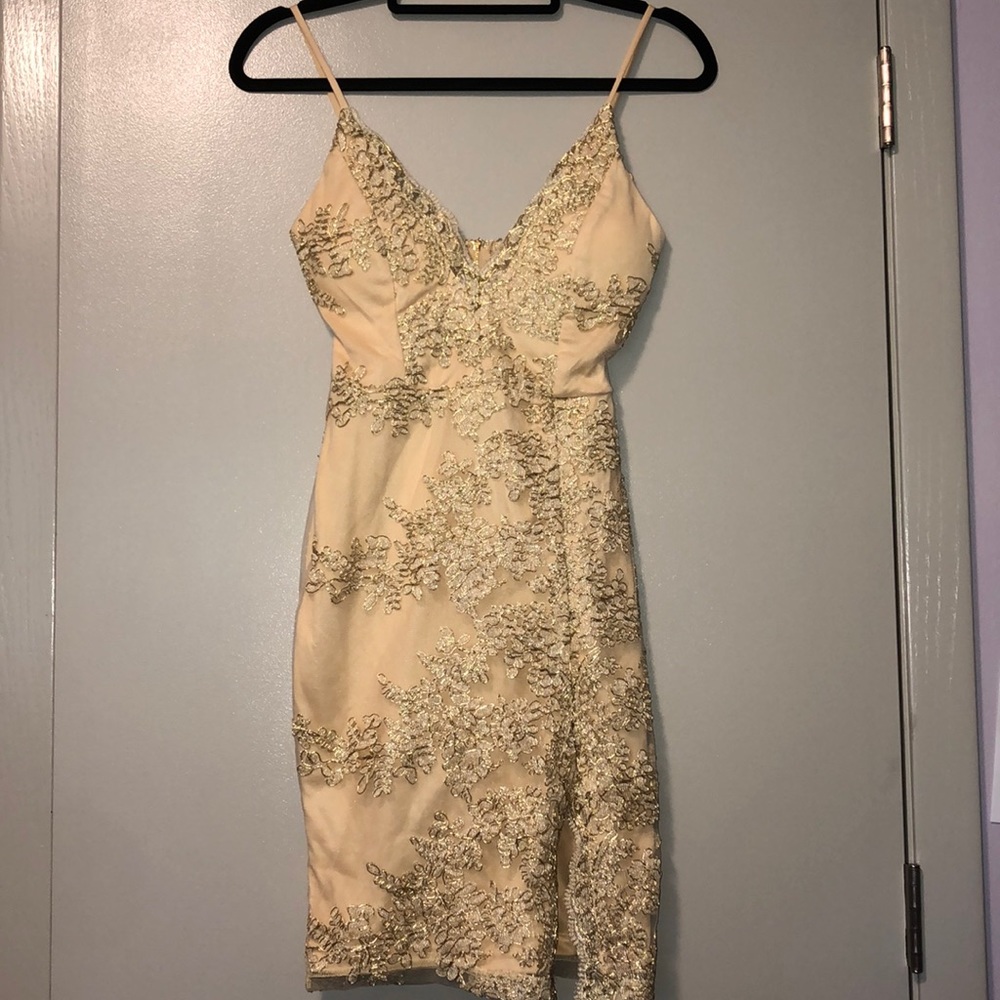 NEW sexy high slit mini dress☺︎︎